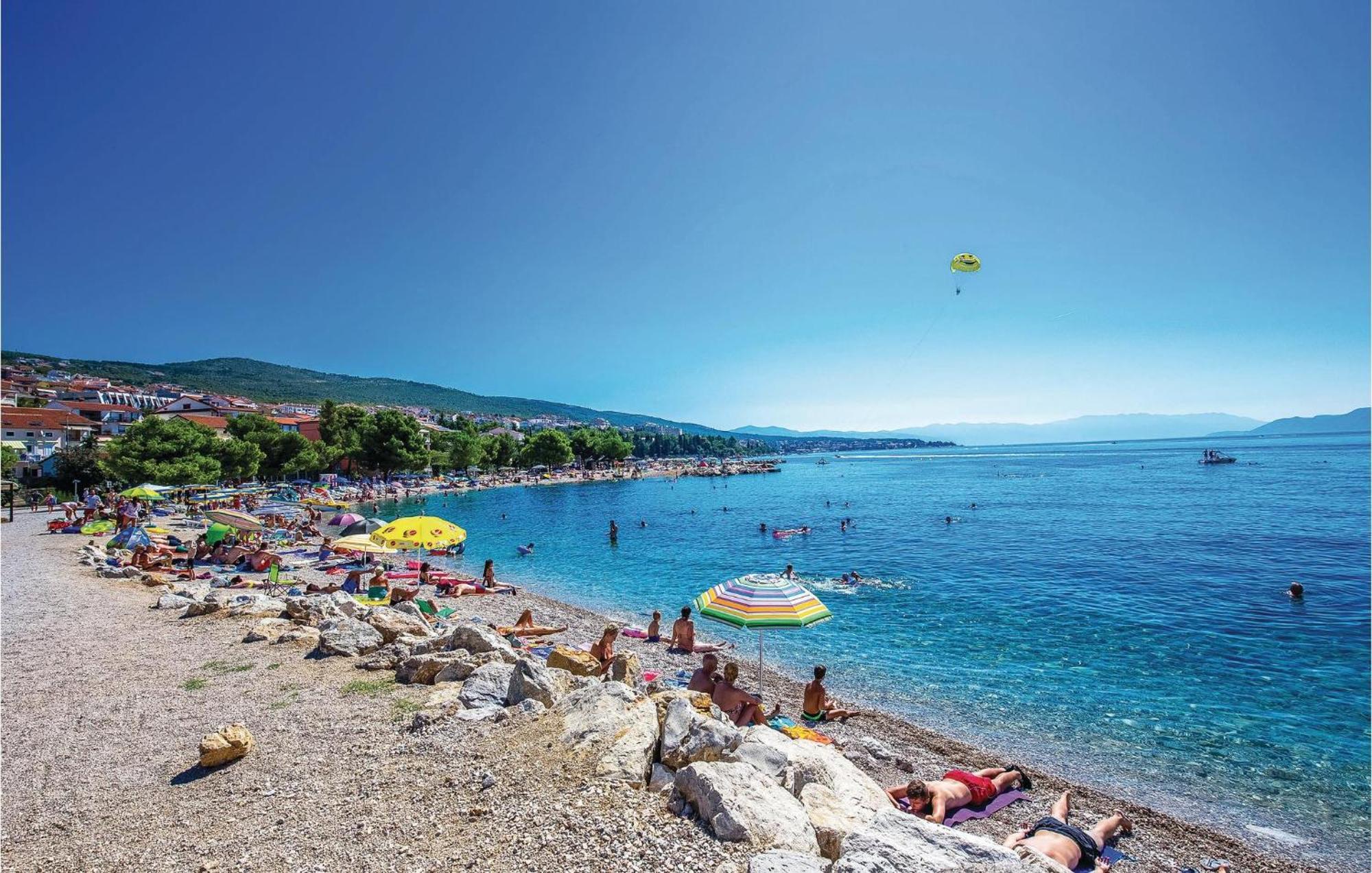 Cozy Apartment In Crikvenica With House Sea View Exterior photo